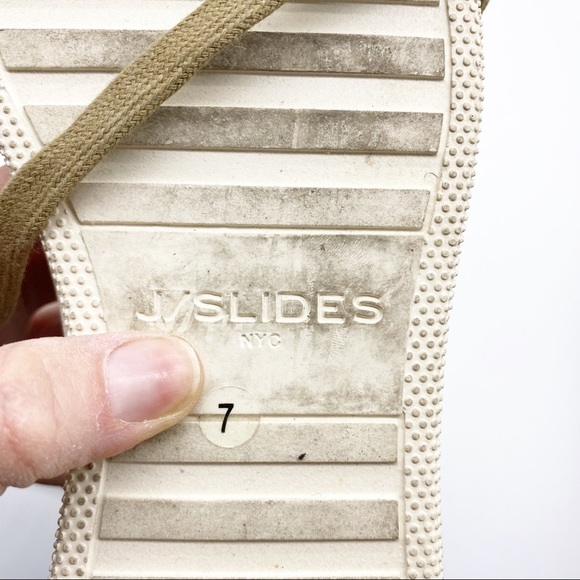 J Slides Tan Mesh Suede combo Hi top Sneaker 7 - Picture 6 of 6